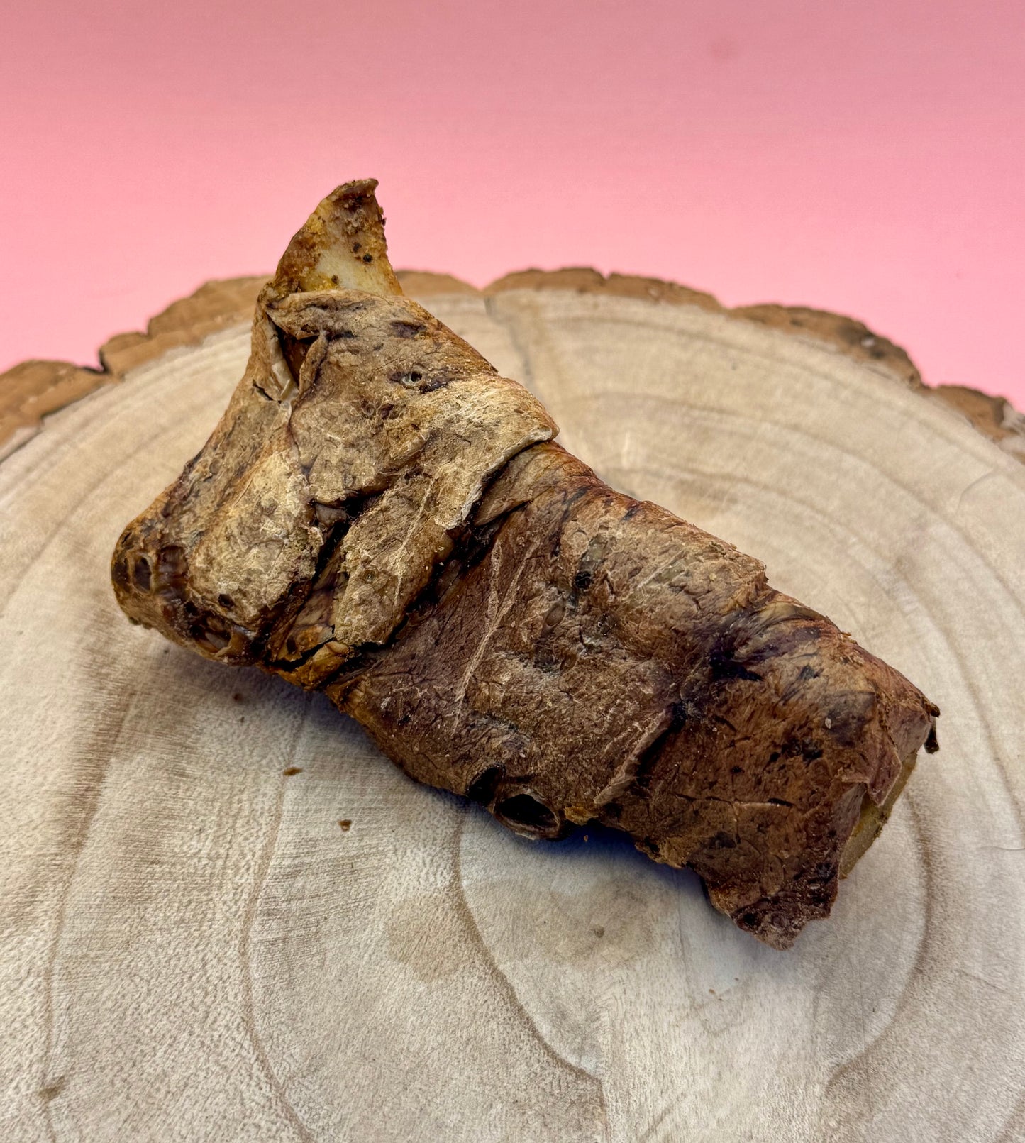 Filled Beef Bone Wrapped in Lung