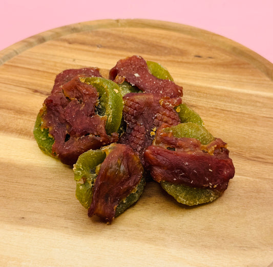 Duck Wrapped Kiwi Slices