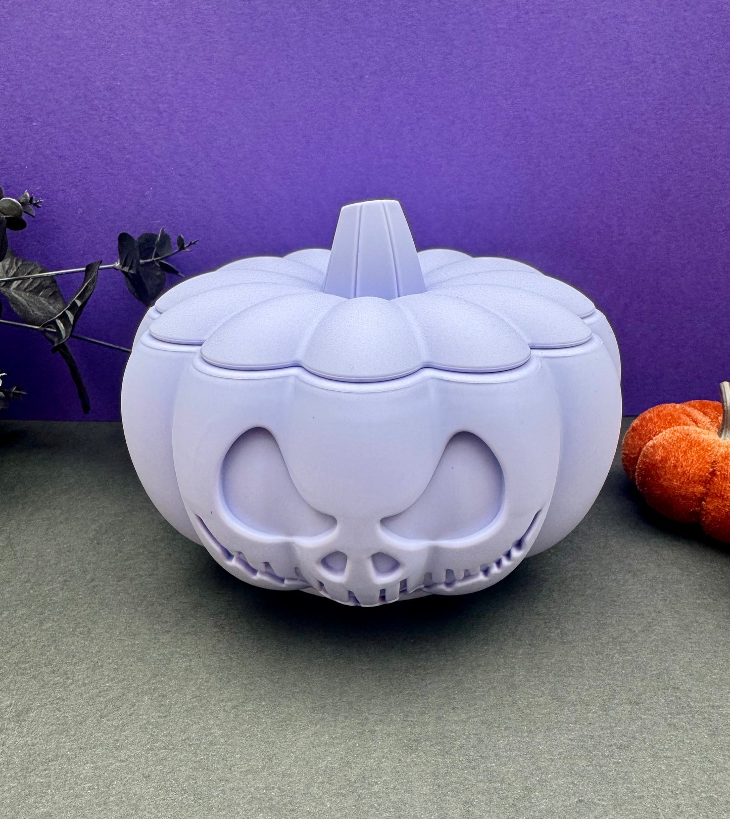 Pumpkin Spooky Feeding Bowl for Dogs | 2 Colours