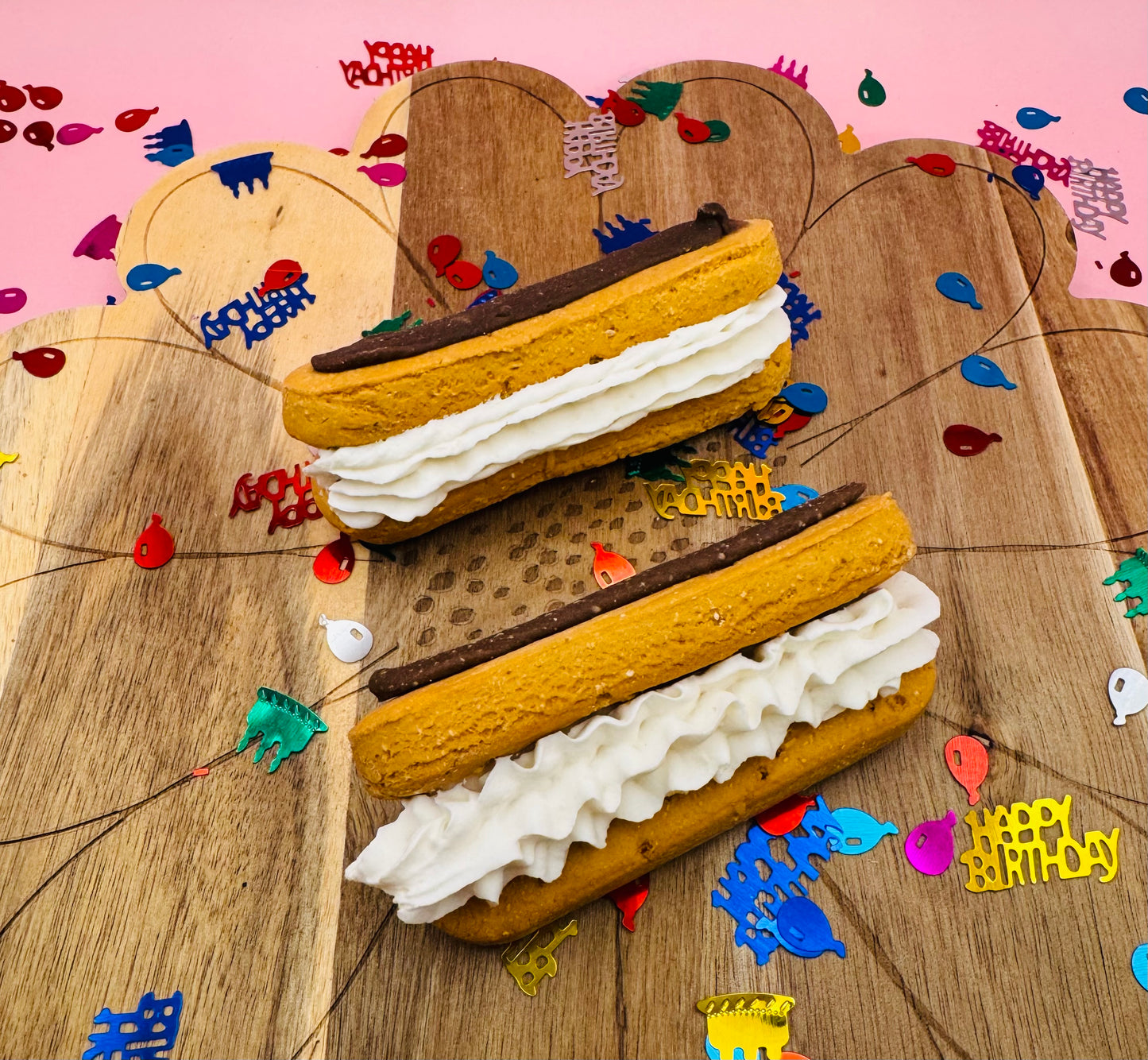 Doggie Eclairs - Grain Free Dog Cake