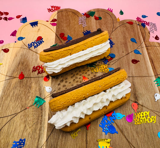 Doggie Eclairs - Grain Free Dog Cake