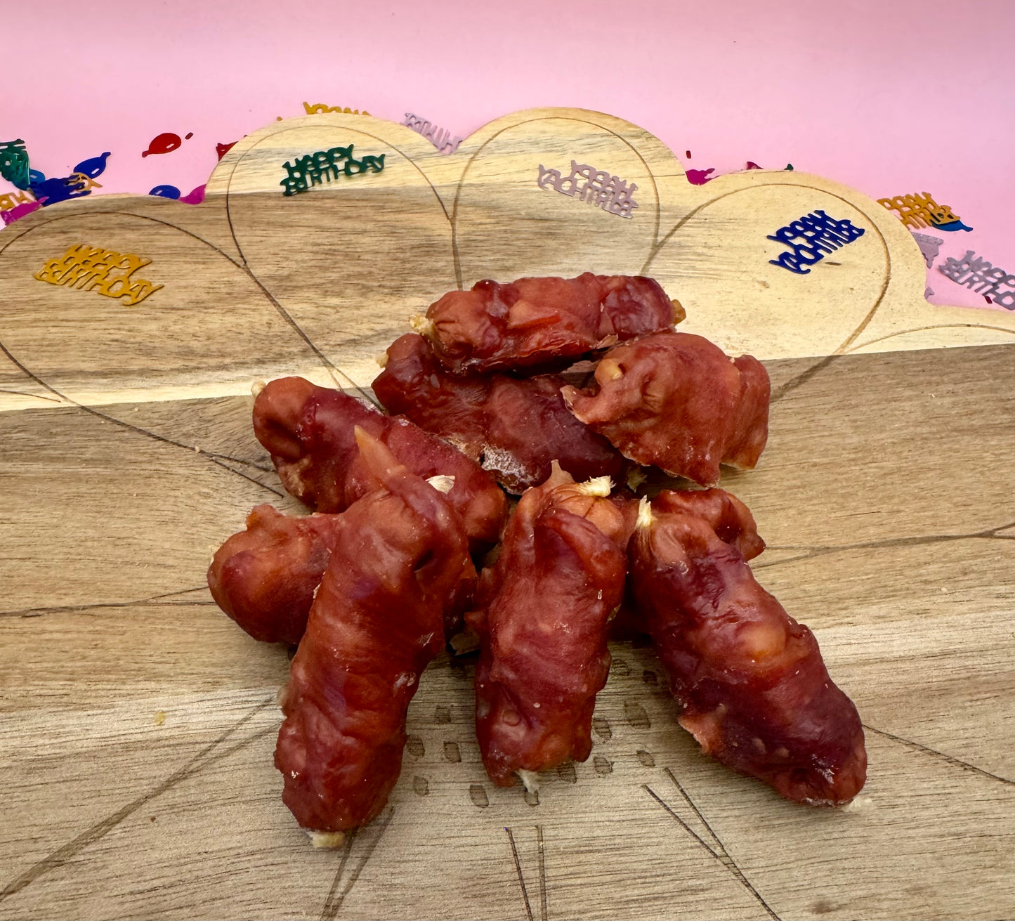 Duck Wrapped Chicken Sausages