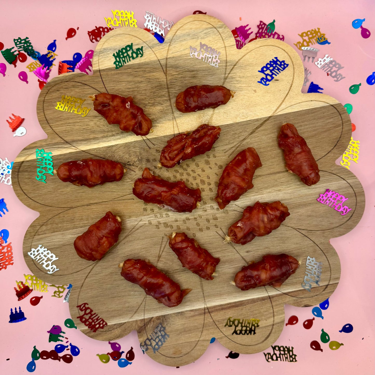 Duck Wrapped Chicken Sausages