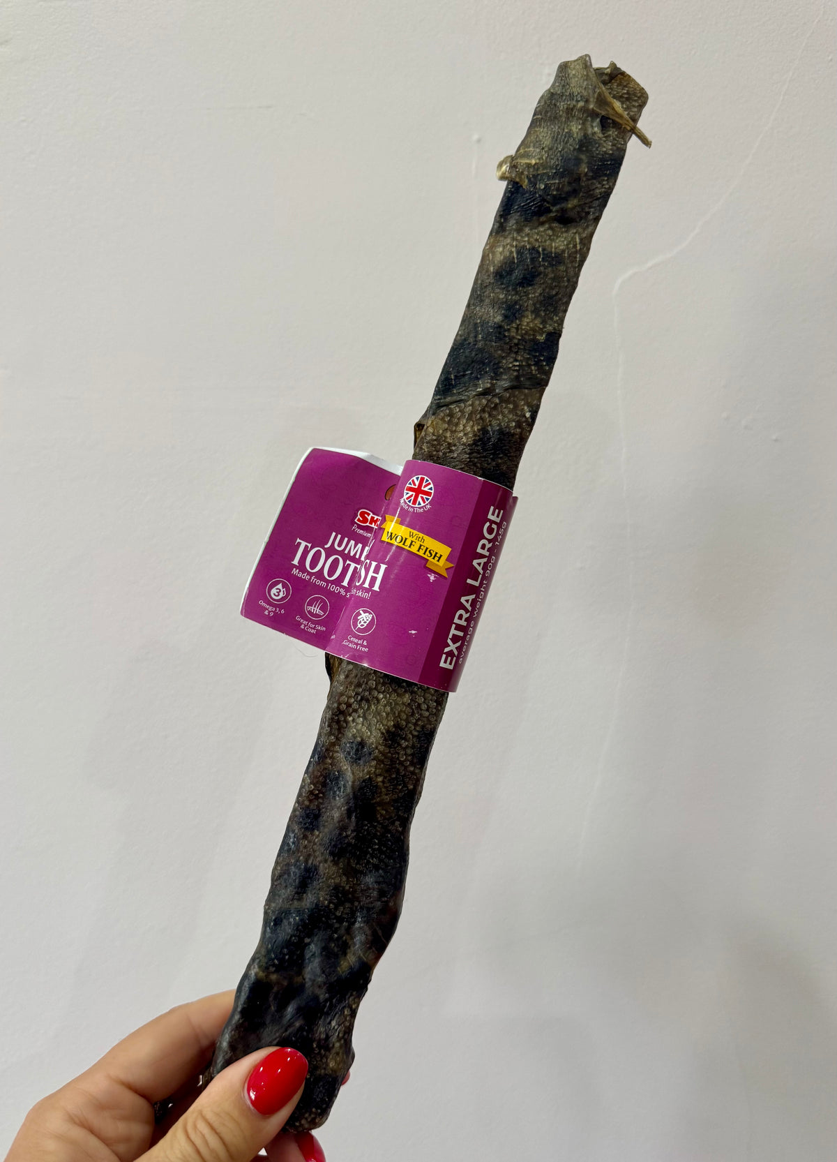 Jumbo Wolf Fish Jerky Toothbrush