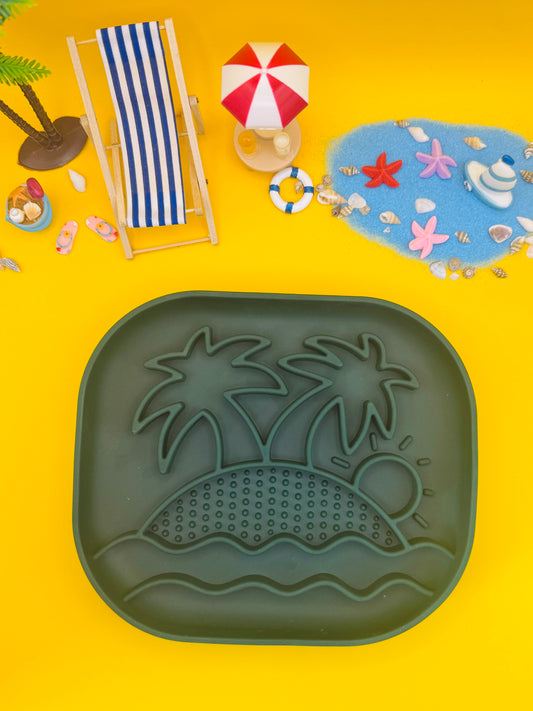 Island Life Enrichment Bowl | Green