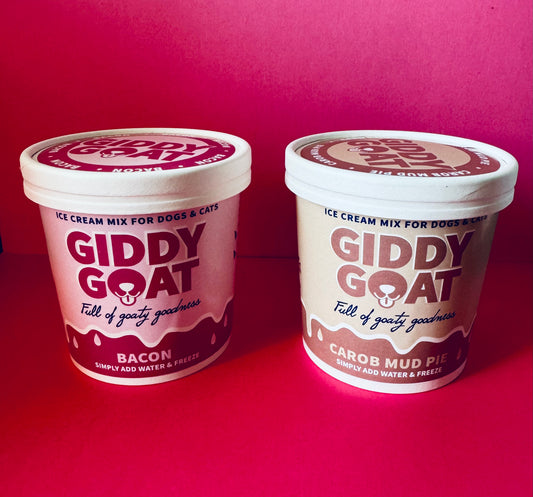 Giddy Goat Ice Cream | 2 Flavours