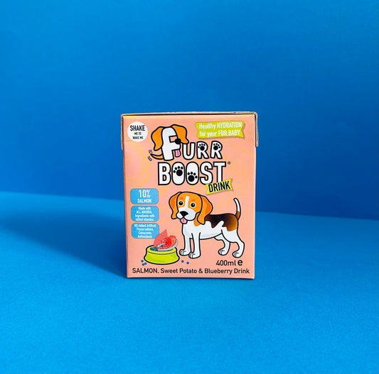 Furr Boost - Salmon Sweet Potato and Blueberry 400ml