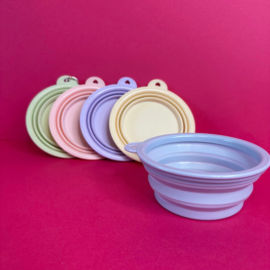 Foldable Pet Bowl | 4 Colours