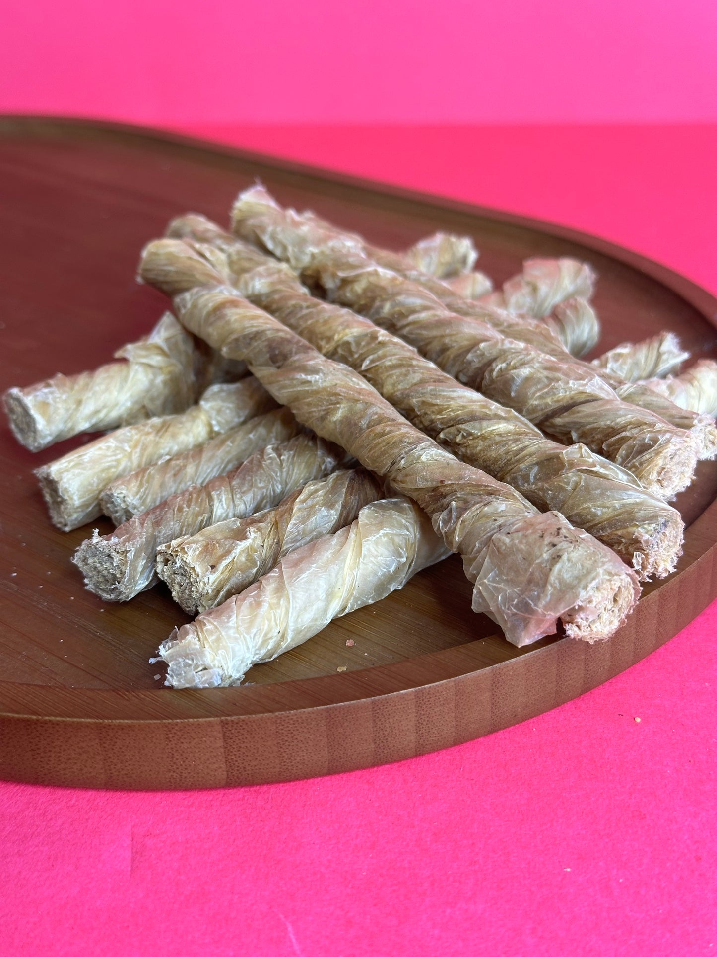 Twisted Buffalo Bladder Chews