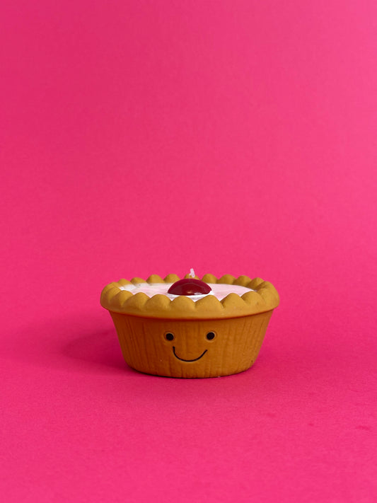 Foodie Faces Latex Toy - Bakewell Tart