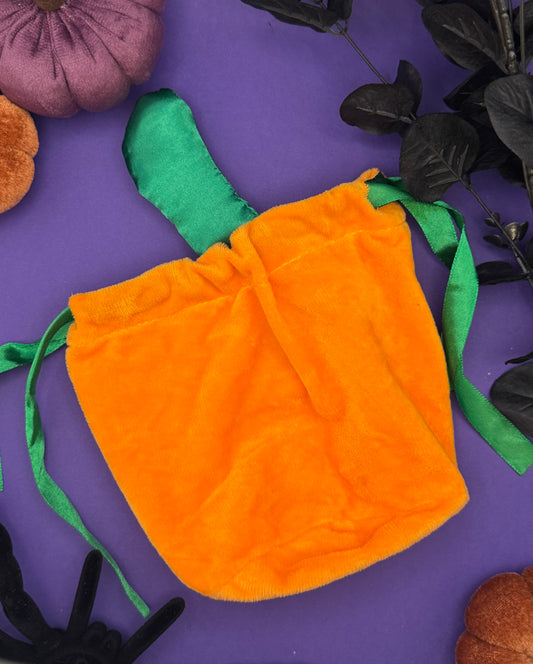 Spooky Velvet Treat Bag