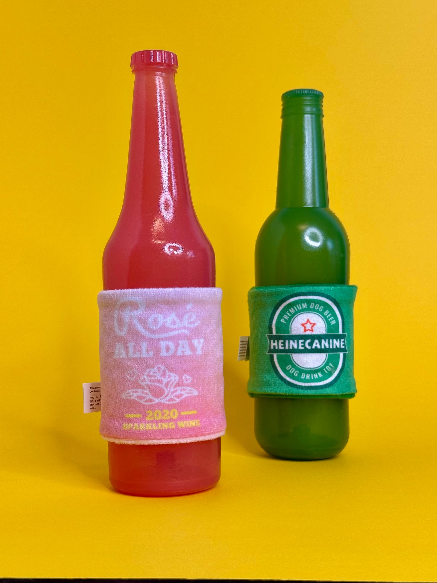 HugSmart Pet - Boozy Tailz | Rose Dog Toy
