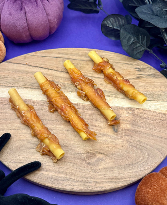 Sweet Potato Rolls Wrapped in Rabbit