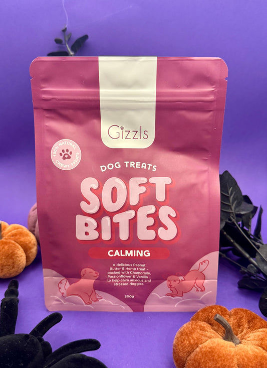 Gizzls Soft Bites Calming Hemp Dog Treats