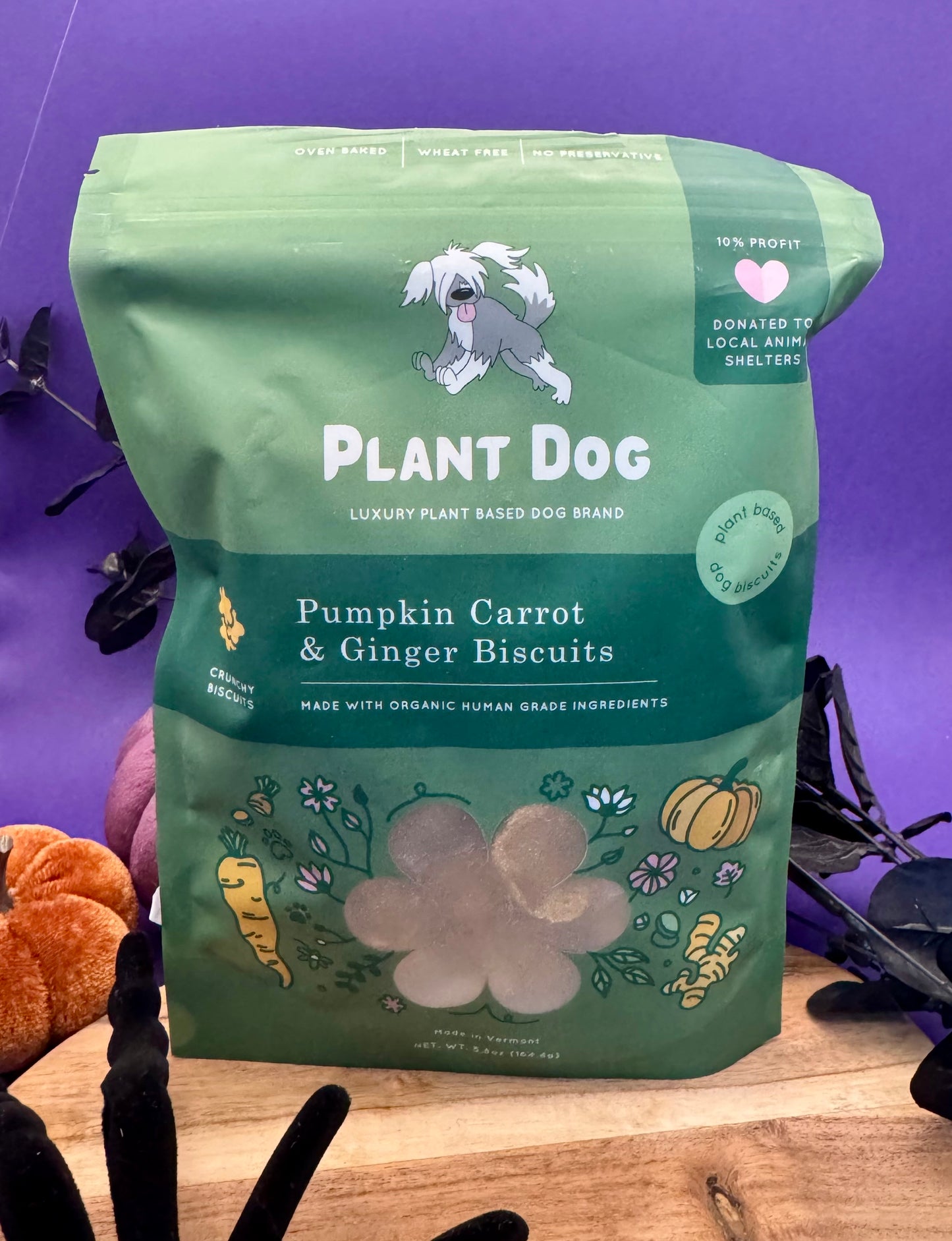 Pumpkin and Carrot Ginger Biscuit- Anti-Inflammatory