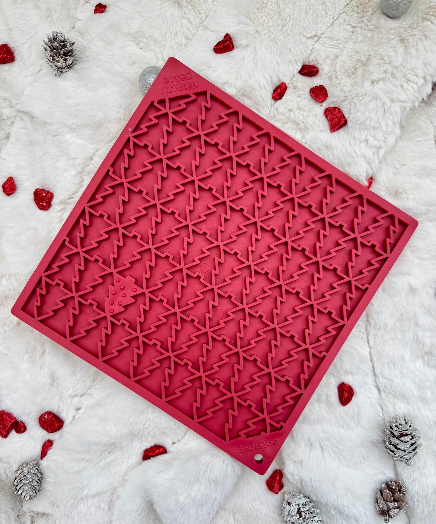 Tree Design Enrichment Lick Mat