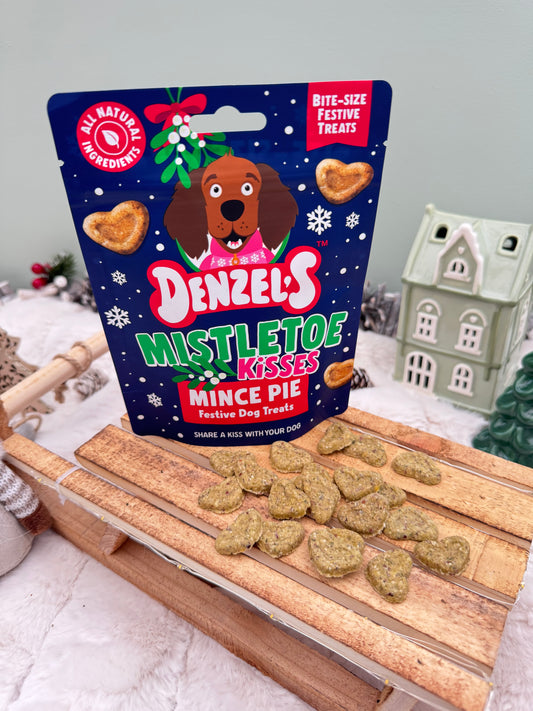 Denzel’s Mistletoe Kisses - Mince Pie Dog Treats