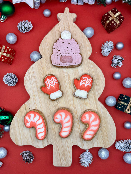 Woof & Whisk Christmas Biscuits.