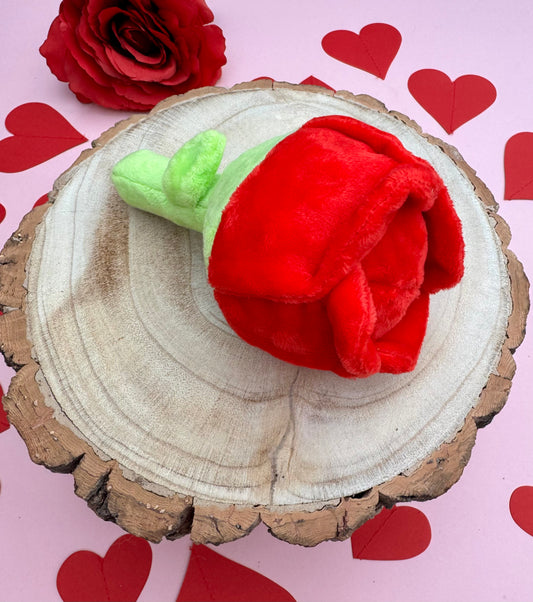 HugSmart Pet - Woof Love  | Rose - Dog Ball Toy