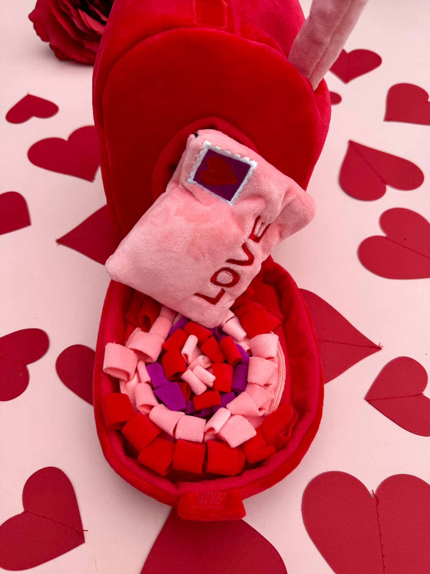 Love Letters Interactive Snuffle Dog Toy