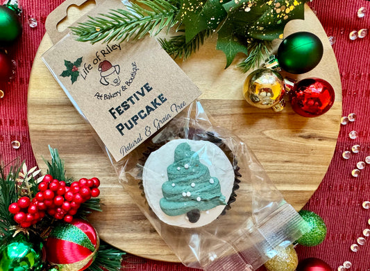 Life of Riley Festive Cupcake