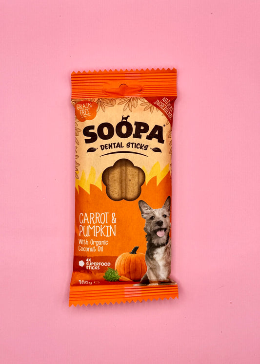 Soopa Dental Sticks Carrot & Pumpkin