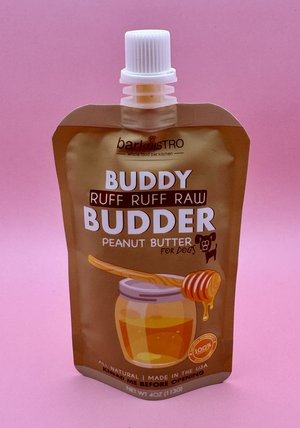 Bark Bistro Peanut Butter Ruff Ruff Raw Squeeze Pack