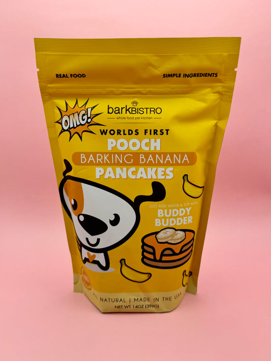 Barkin Banana Pooch Pancakes