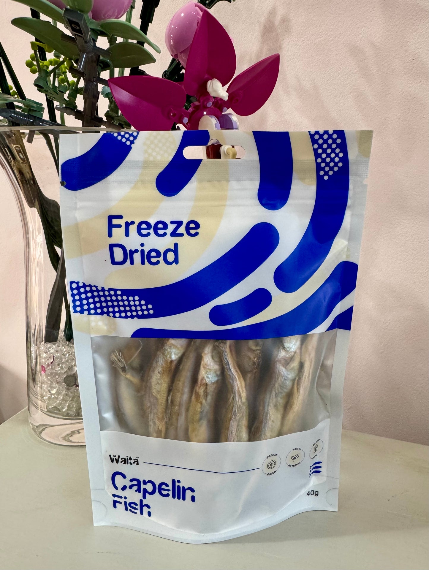 Waita Freeze Dried Capelin Fish