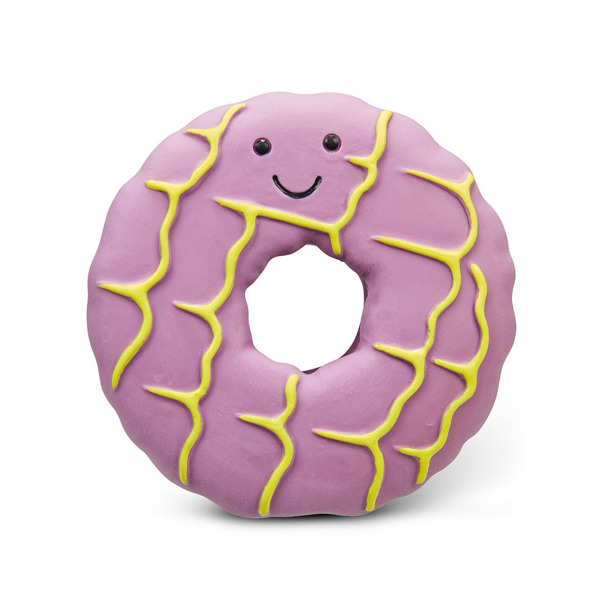 Foodie Faces Latex Toy | Iced Ring Biscuit