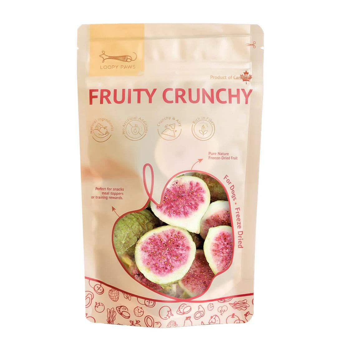 Loopy Paws Fruity Crunch - Fig