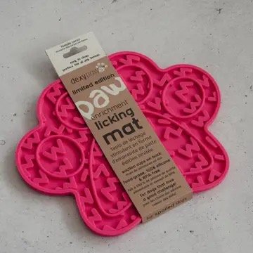 Dexy Paws | Paws Up Hot Pink Enrichment Mat
