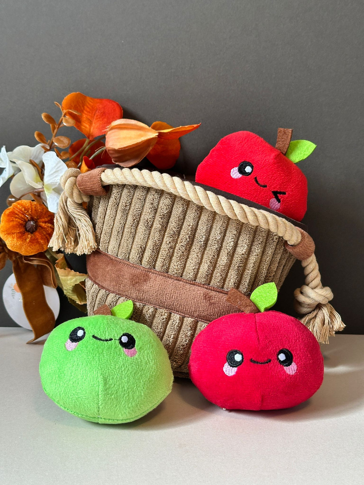 Autumn Tailz  | Apple Basket -Interactive Toy
