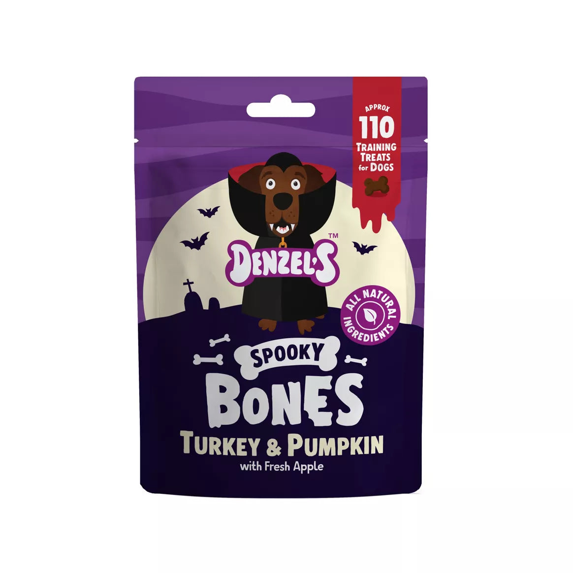 Denzel's Spooky Bones - Turkey & Pumpkin
