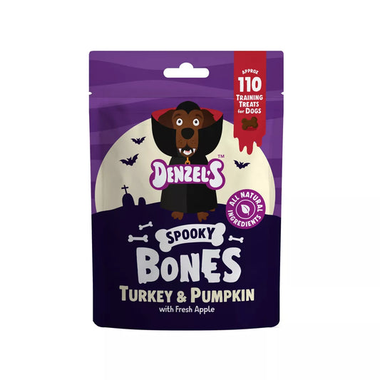Denzel's Spooky Bones - Turkey & Pumpkin