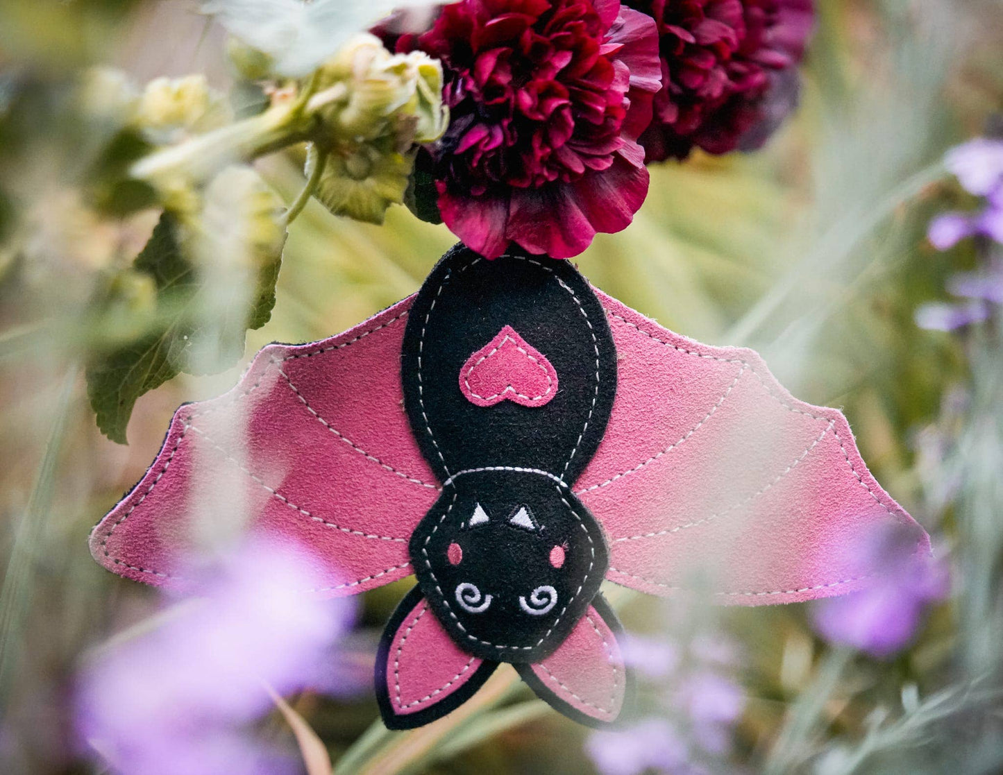 Halloween Vampire Bat NORA BATTY Small Breed Eco Dog Toy