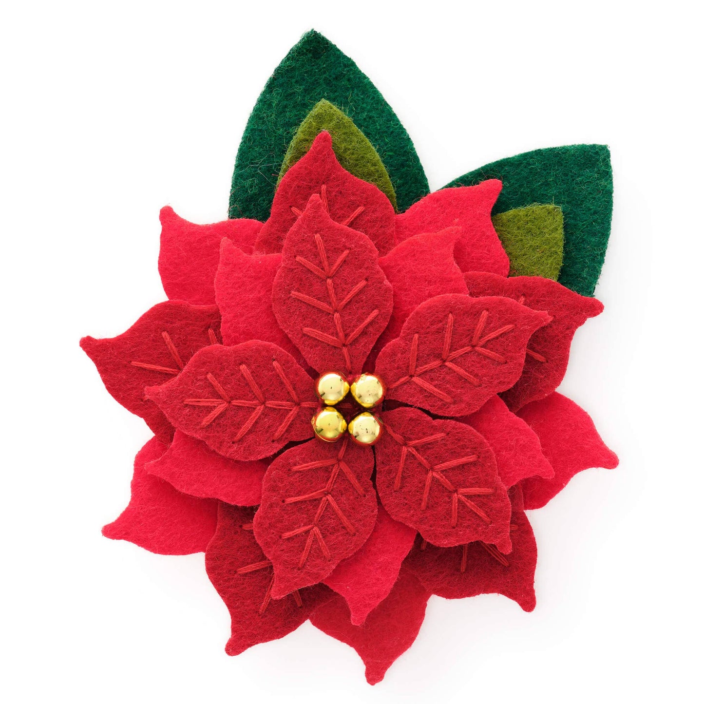 Foggy Dog Poinsettia Dog Collar Flower