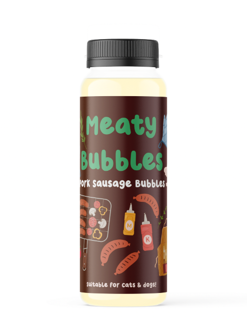 Pork Sausage Flavoured Pet Bubbles