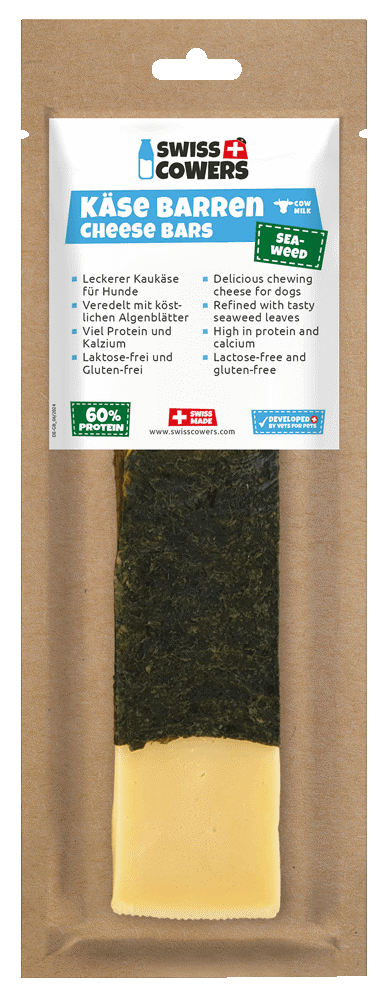 SwissCowers Cheese Bars Seaweed | Large