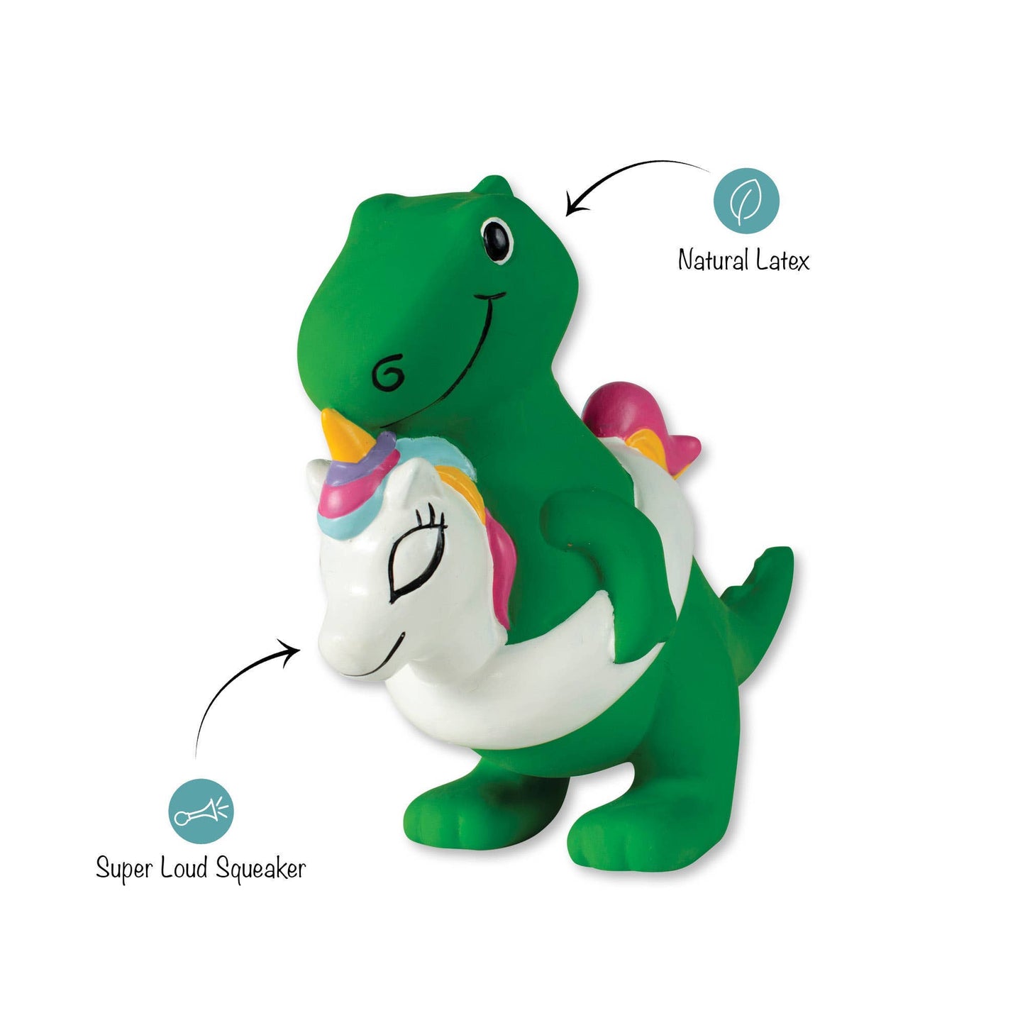 POOL SIDE REX LATEX DOG TOY