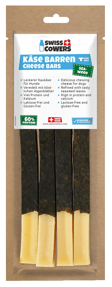 SwissCowers Cheese Bars | Seaweed