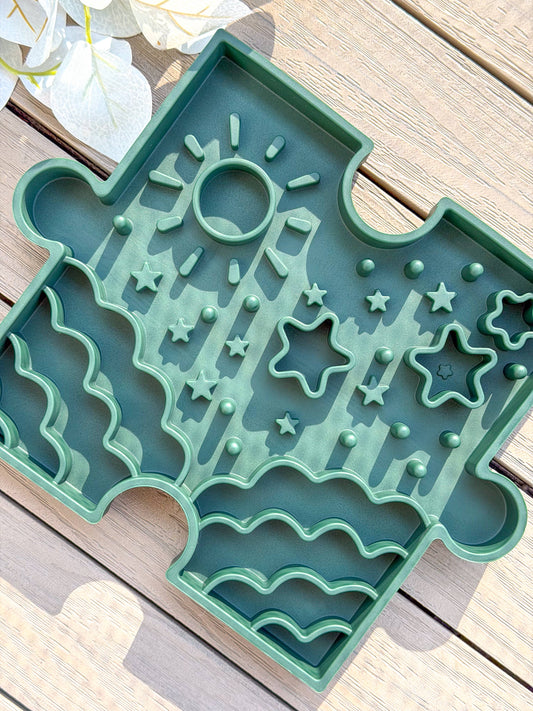 Puzzle Slow Bowl – Sky | 2 Colours