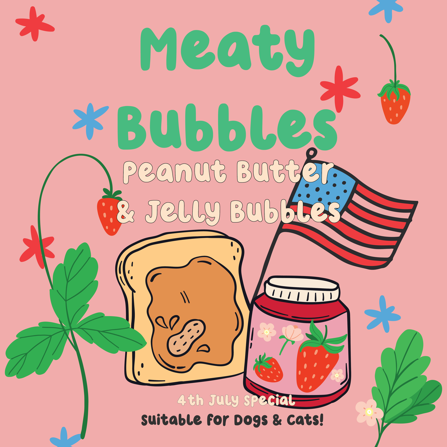 Peanut Butter & Jelly Bubbles