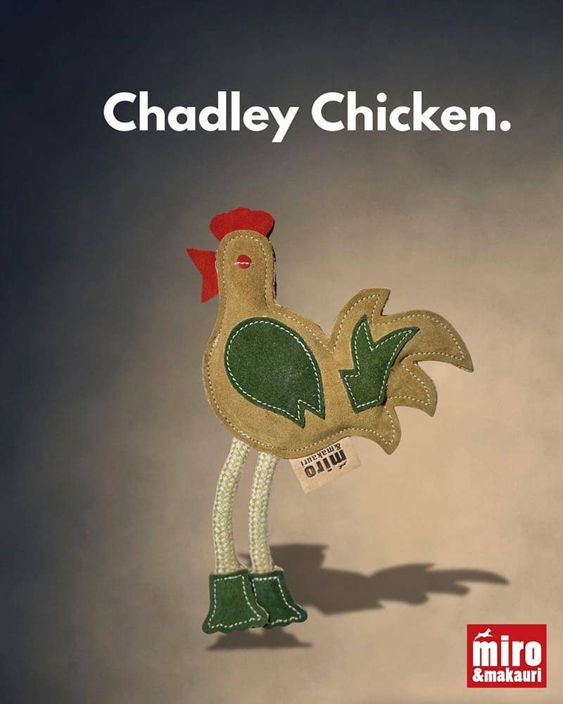 Eco Dog Toy - Chadley Chicken