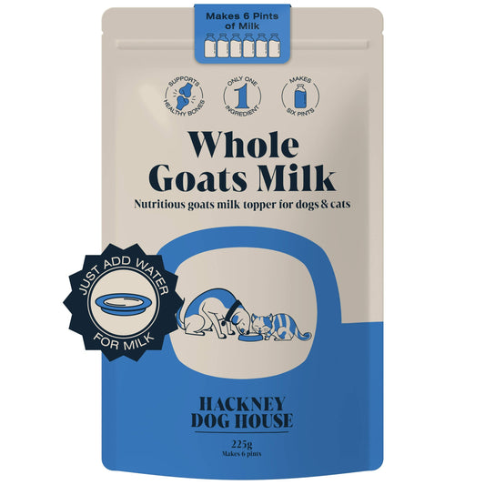 Hackney Dog House Goats Milk Powder for Dogs | Makes 6 Pints