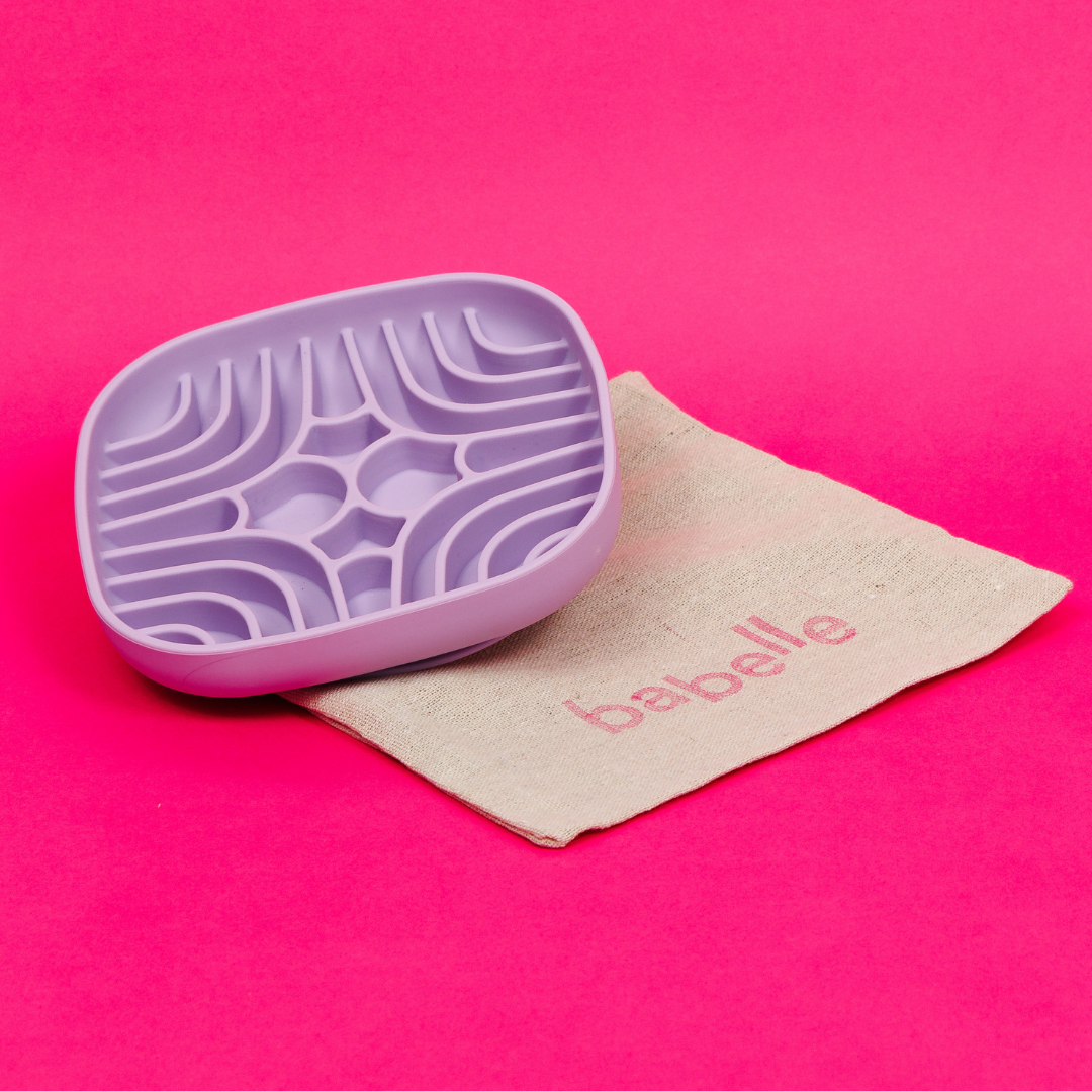 The Mini Maze Lickmat - Lilac