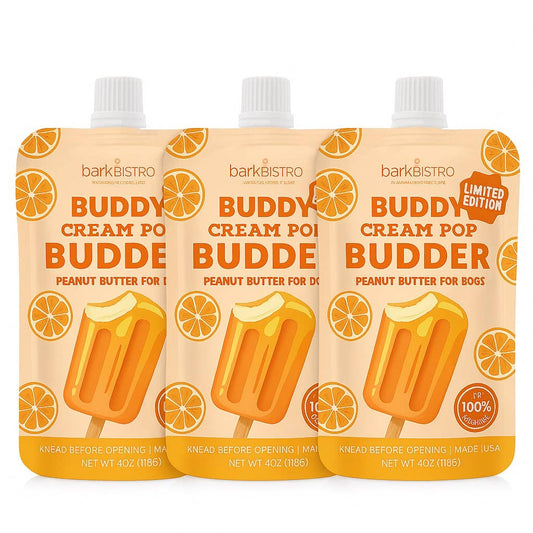 LIMITED EDITION Cream Pop Buddy Budder - Dog Peanut Butter