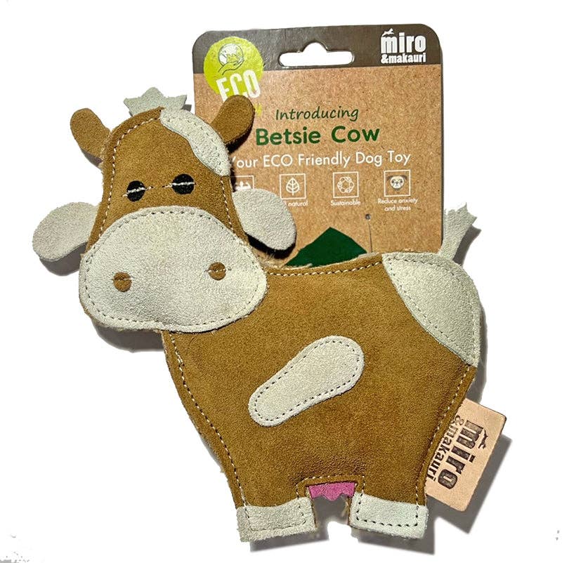 Eco Dog Toy - Betsie Cow