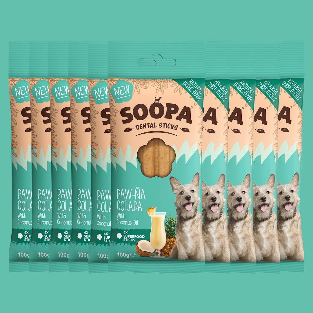 Soopa Paw-Na Colada Dental Sticks